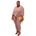 Load image into Gallery viewer, Casual Plus Size Women's Two-Piece Suit