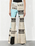 Load image into Gallery viewer, Plus Size Wide-Leg Pants - Colorful Printed Trousers