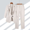 Load image into Gallery viewer, Simple Plus Size Two-piece Suit