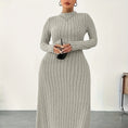 Load image into Gallery viewer, Plus Size Turtleneck Dress
