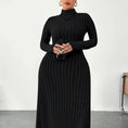 Load image into Gallery viewer, Plus Size Turtleneck Dress