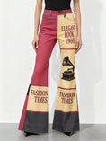 Load image into Gallery viewer, Plus Size Wide-Leg Pants - Colorful Printed Trousers