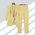 Load image into Gallery viewer, Simple Plus Size Two-piece Suit
