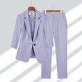 Load image into Gallery viewer, Simple Plus Size Two-piece Suit
