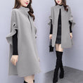 Load image into Gallery viewer, Women's Plus Size Mid-length Woolen Coat
