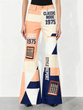 Load image into Gallery viewer, Plus Size Wide-Leg Pants - Colorful Printed Trousers
