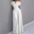 Load image into Gallery viewer, Graceful And Fashionable Solid Color High Waist Wide Leg Pants

