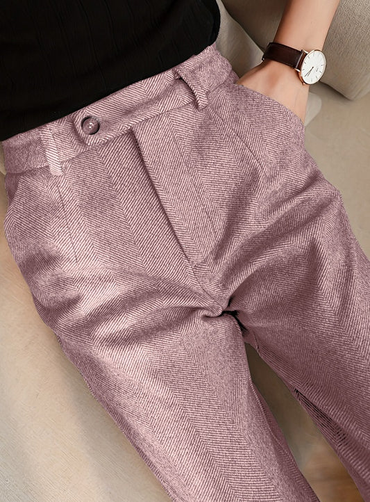 Women's High Waist Slimming Trousers