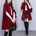 Load image into Gallery viewer, Women's Plus Size Mid-length Woolen Coat
