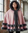 Load image into Gallery viewer, Asian plus-sized model in pink coat
