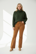 Load image into Gallery viewer, Older woman in corduroy pants and turtleneck

